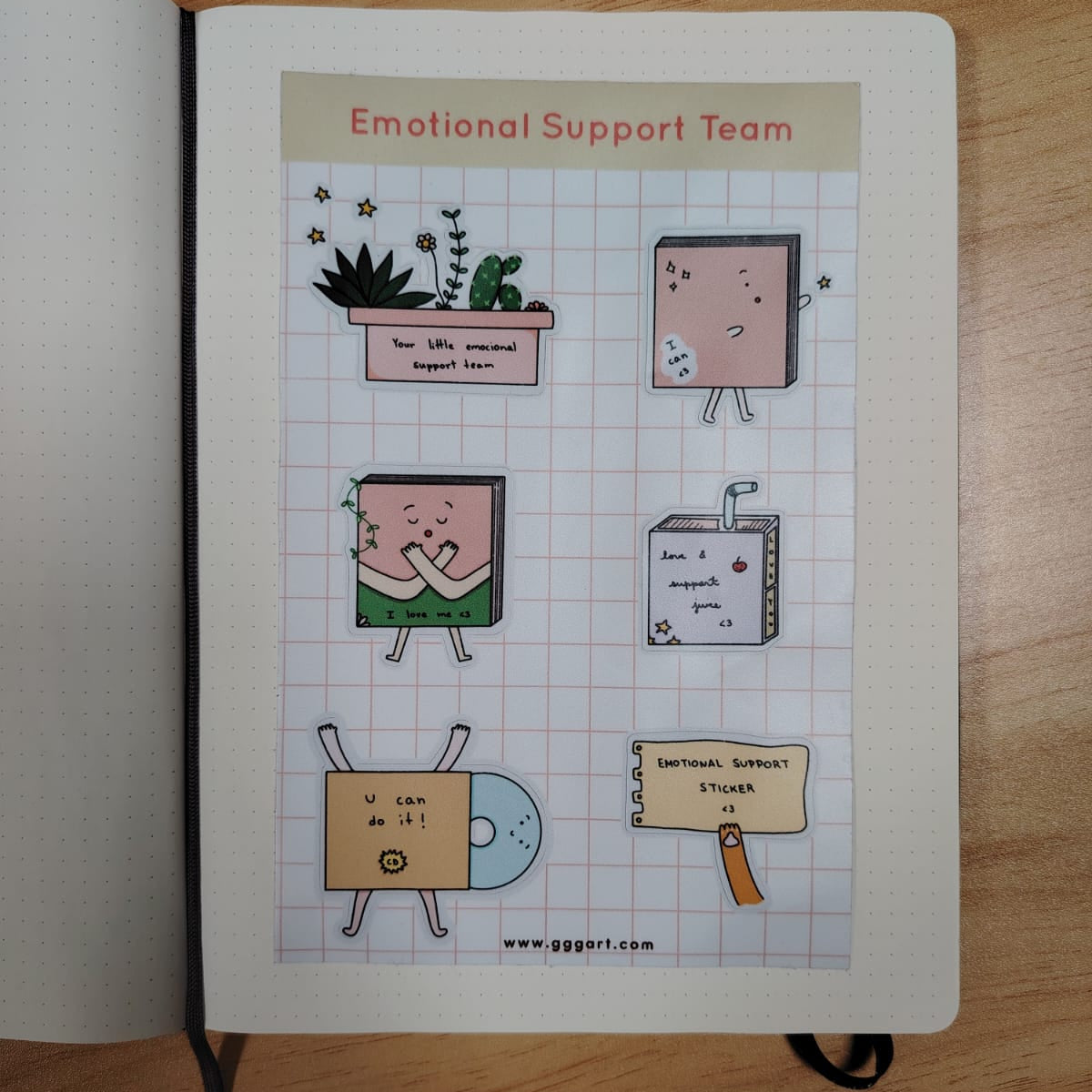 Emotional Support Stickers ❤️🩹💫