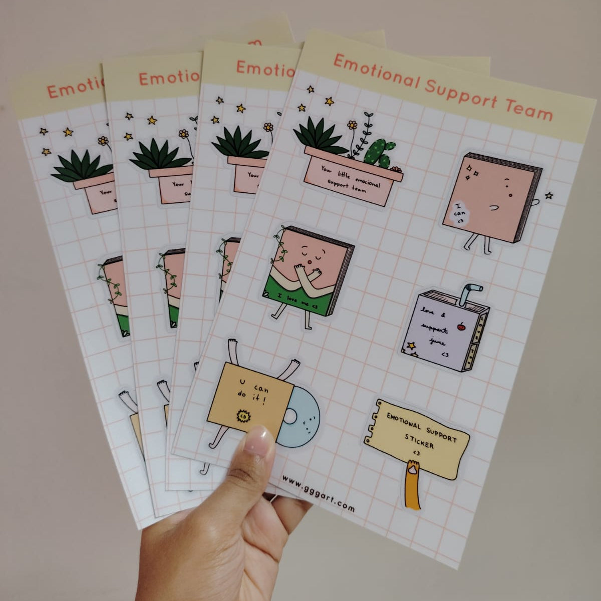 Emotional Support Stickers ❤️🩹💫