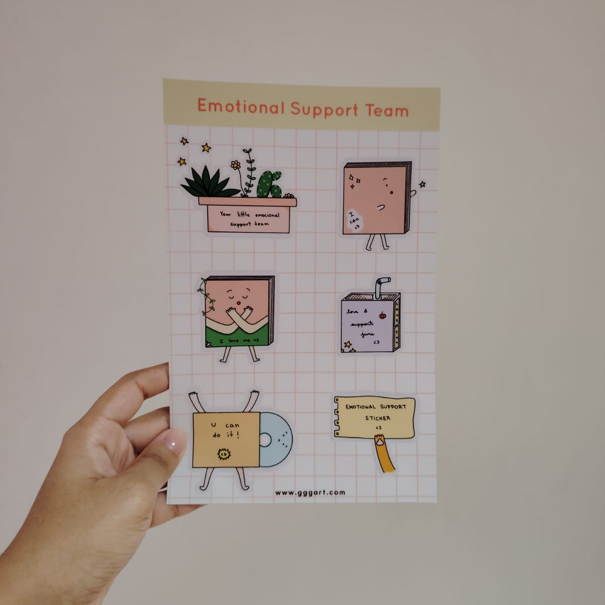 Emotional Support Stickers ❤️‍🩹💫