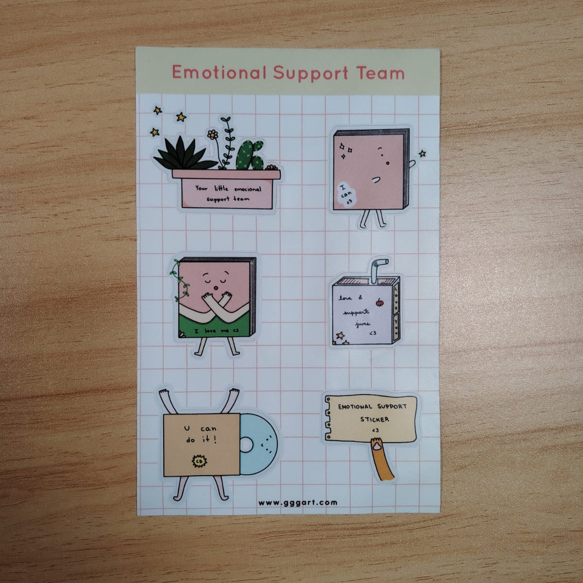 Emotional Support Stickers ❤️‍🩹💫
