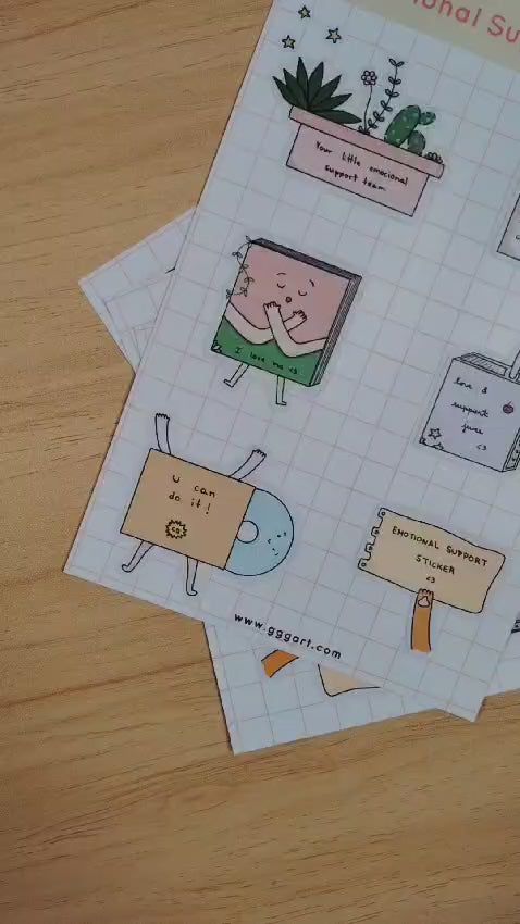 Emotional Support Stickers ❤️‍🩹💫